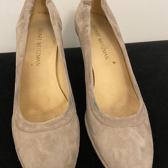 Stuart Weitzman Size 9 Beige Heels - Picture 2 of 4